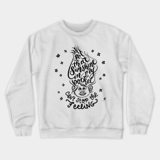 Troll Hair Poppy Trolls Can't Stop the Feeling Crewneck Sweatshirt